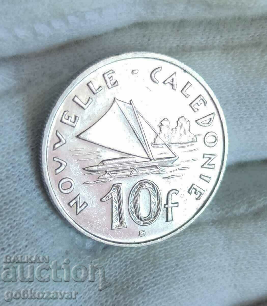 New Caledonia 10 francs 2012