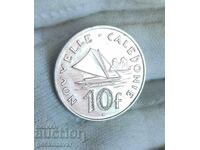 Нова Каледония 10 франка 2012г