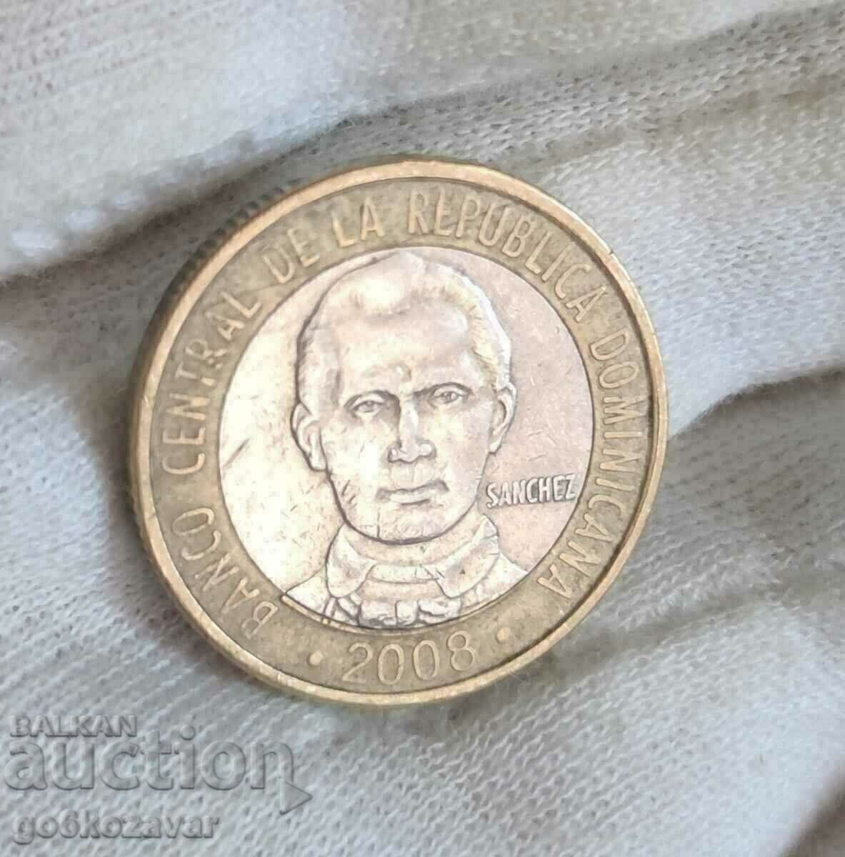 Δομινικανή Δημοκρατία 5 πέσος 2008 με τιμή 1.00 BGN | € 0.51