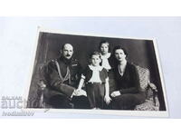 Foto Țarul Boris al III-lea cu familia sa