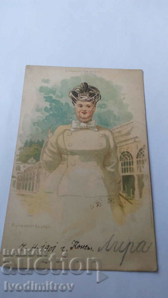 Postcard Kura Eloffesufan 1901