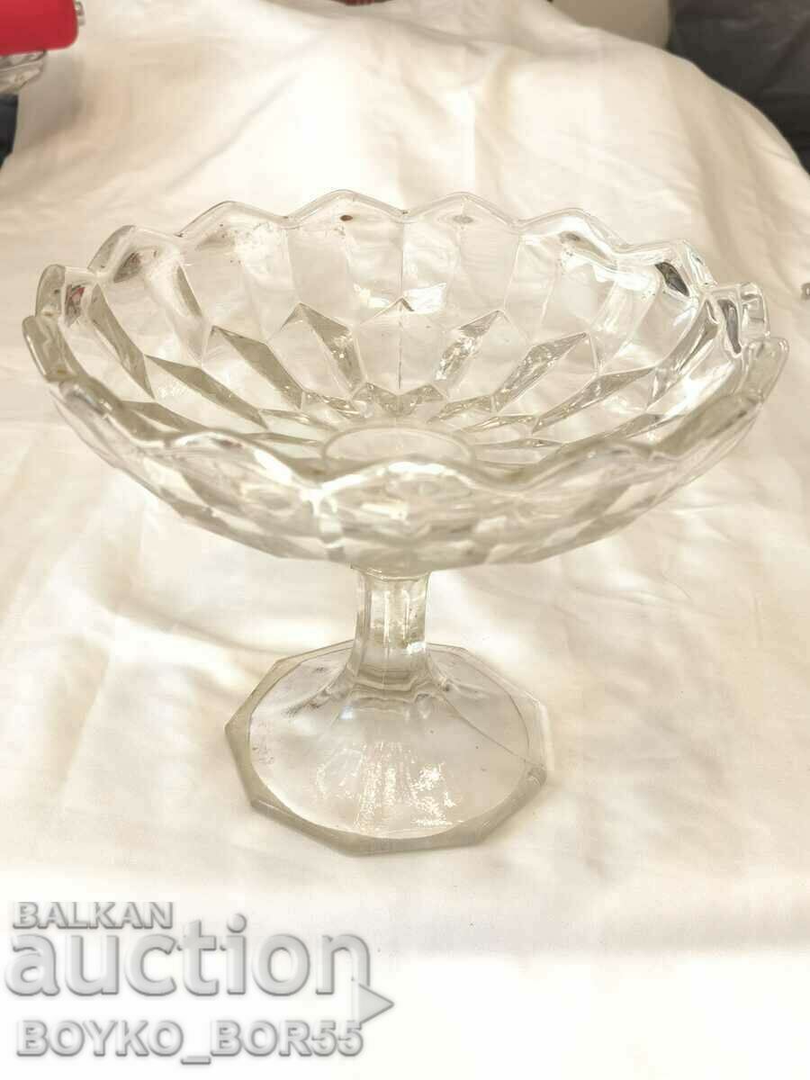 Σπάνιο αντίκες βασιλικό γυάλινο φρουτιέρα με τιμή 67.00 BGN | € 34.26 Σπάνιο αντίκες βασιλικό γυάλινο φρουτιέρα με τιμή 67.00 BGN | € 34.26