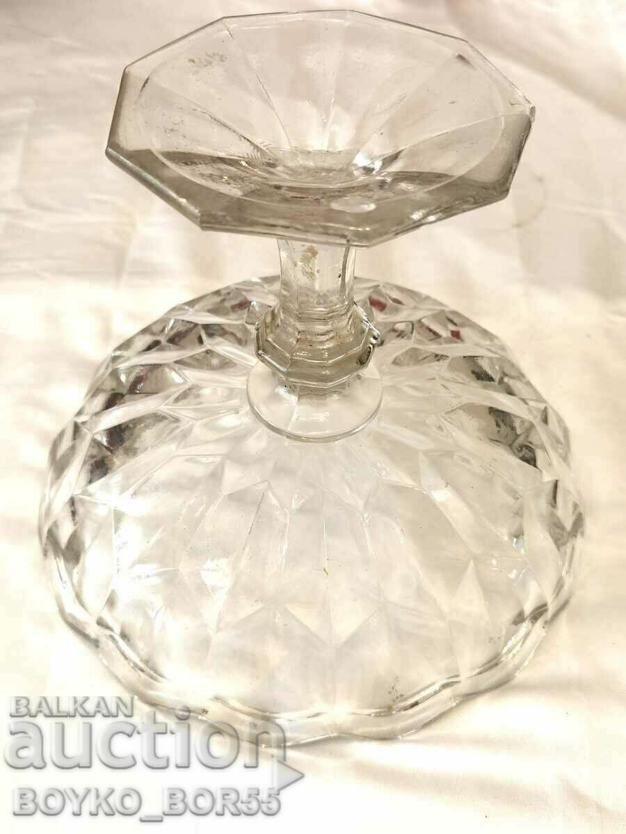 Σπάνιο αντίκες βασιλικό γυάλινο φρουτιέρα - 6 Σπάνιο αντίκες βασιλικό γυάλινο φρουτιέρα - 6