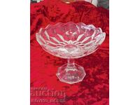 Rare Antique Royal Glass Fruit Bowl