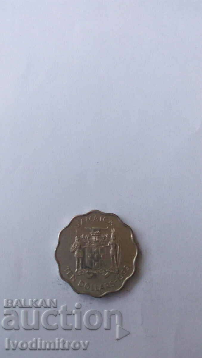Ямайка 10 долара 1999