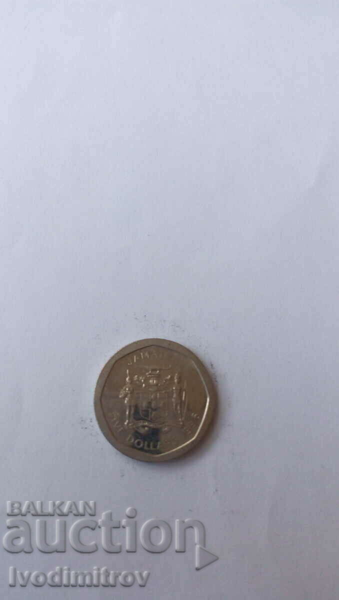 Ямайка 5 долара 1996
