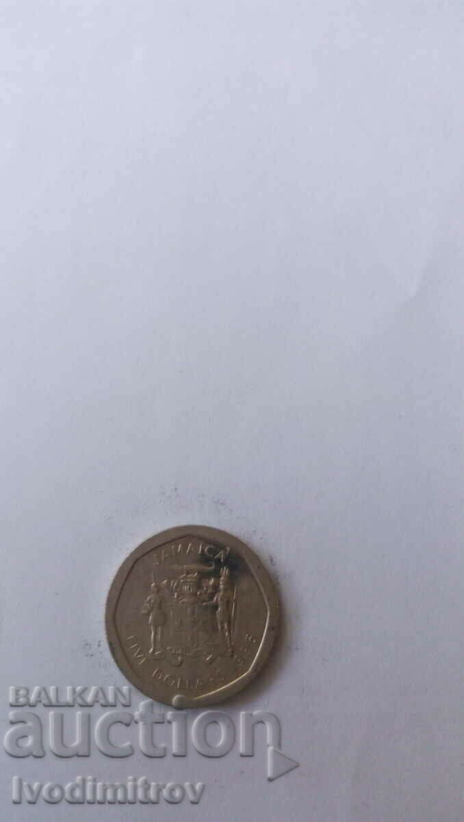 Ямайка 5 долара 1996