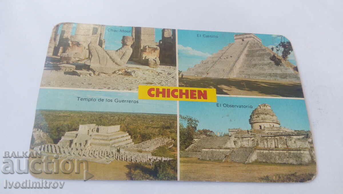Chichen postcard