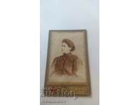 Photo Woman 1909 Cardboard