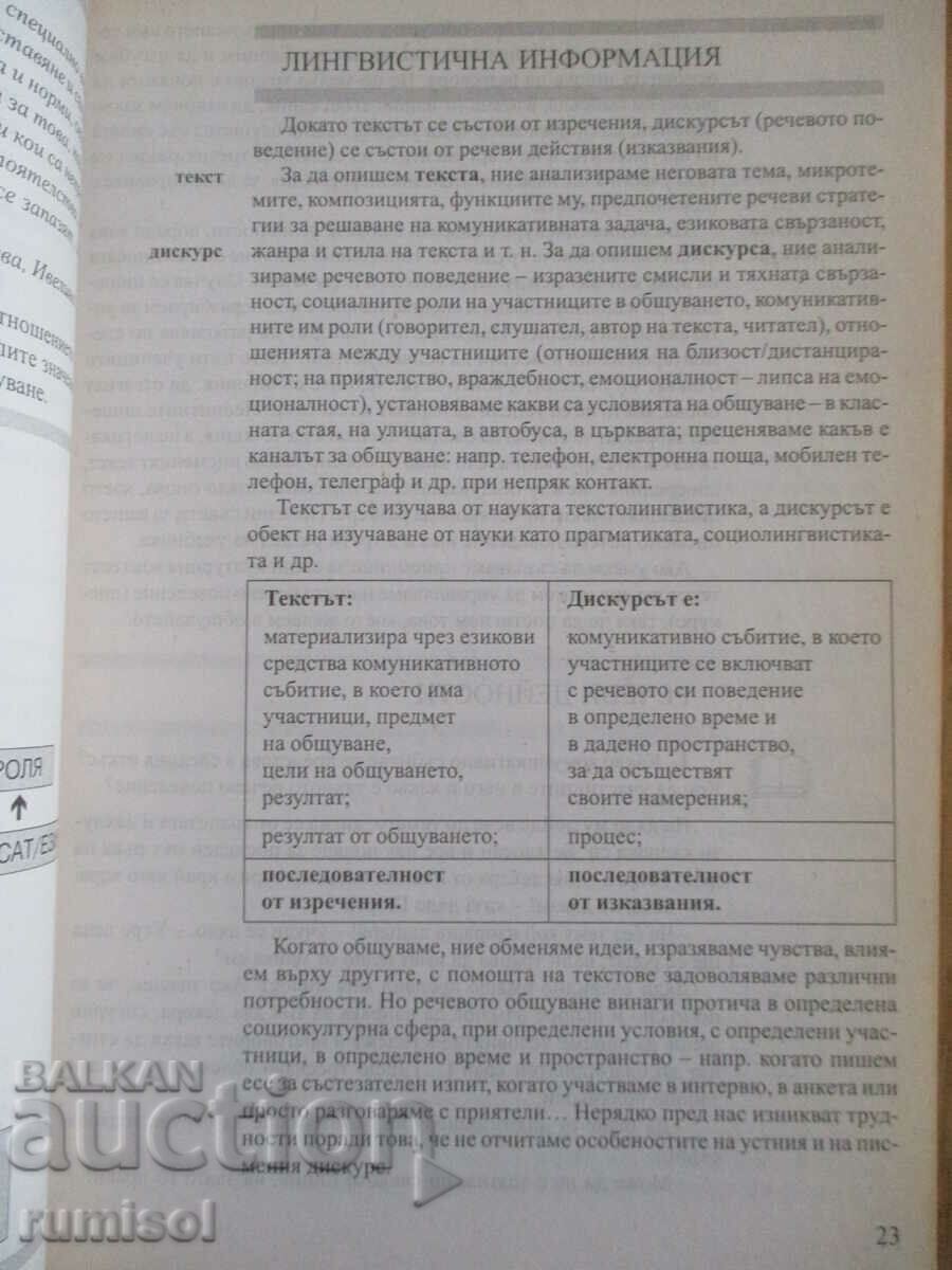 Delivery of Bulgarian language - 12th grade - Education Delivery of Bulgarian language - 12th grade - Education