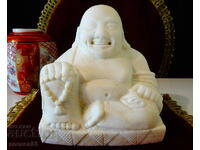 Buddha statuette of 1.5 kg marble.
