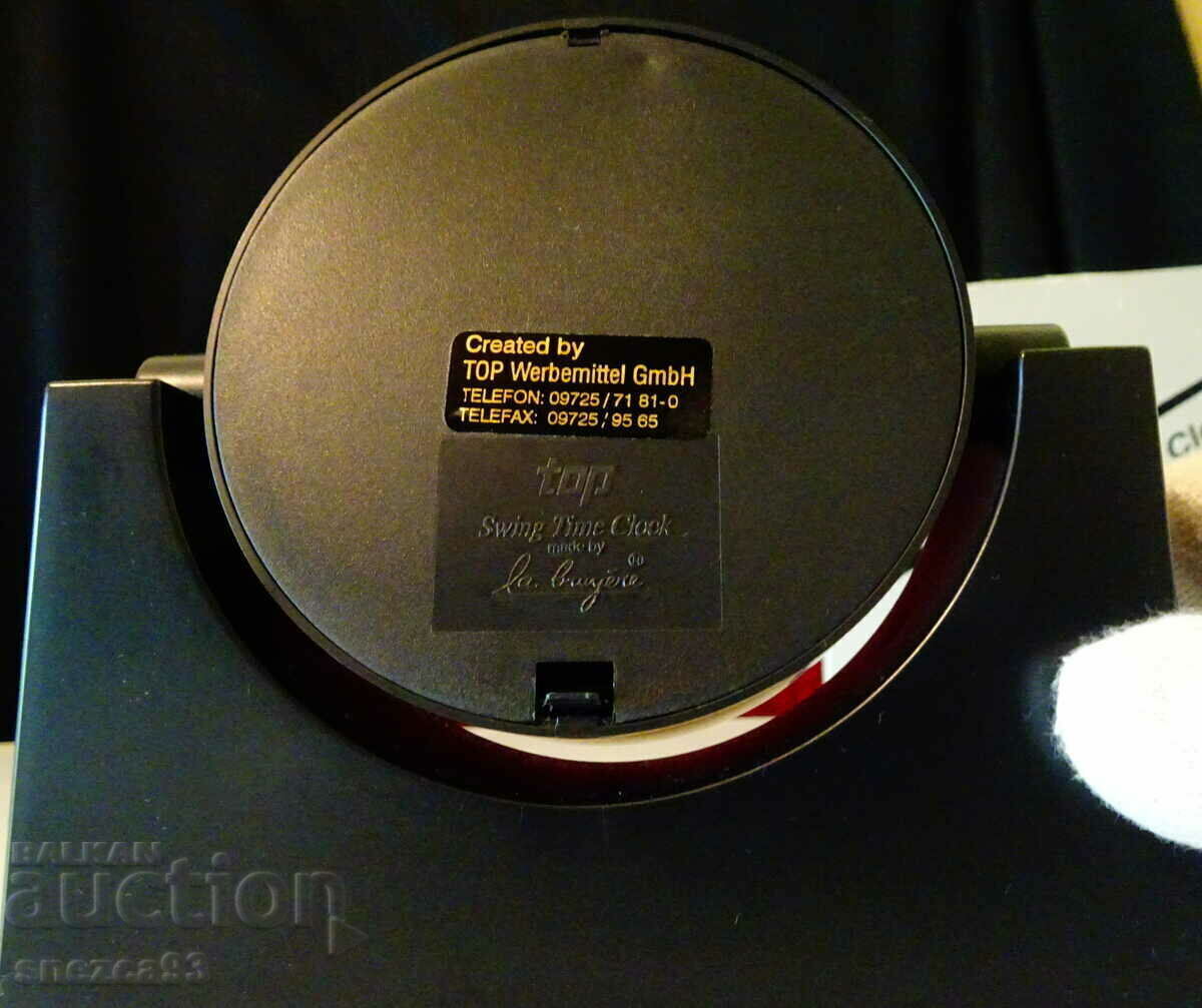 Επιτραπέζιο ρολόι Junghans, νέο. - 5