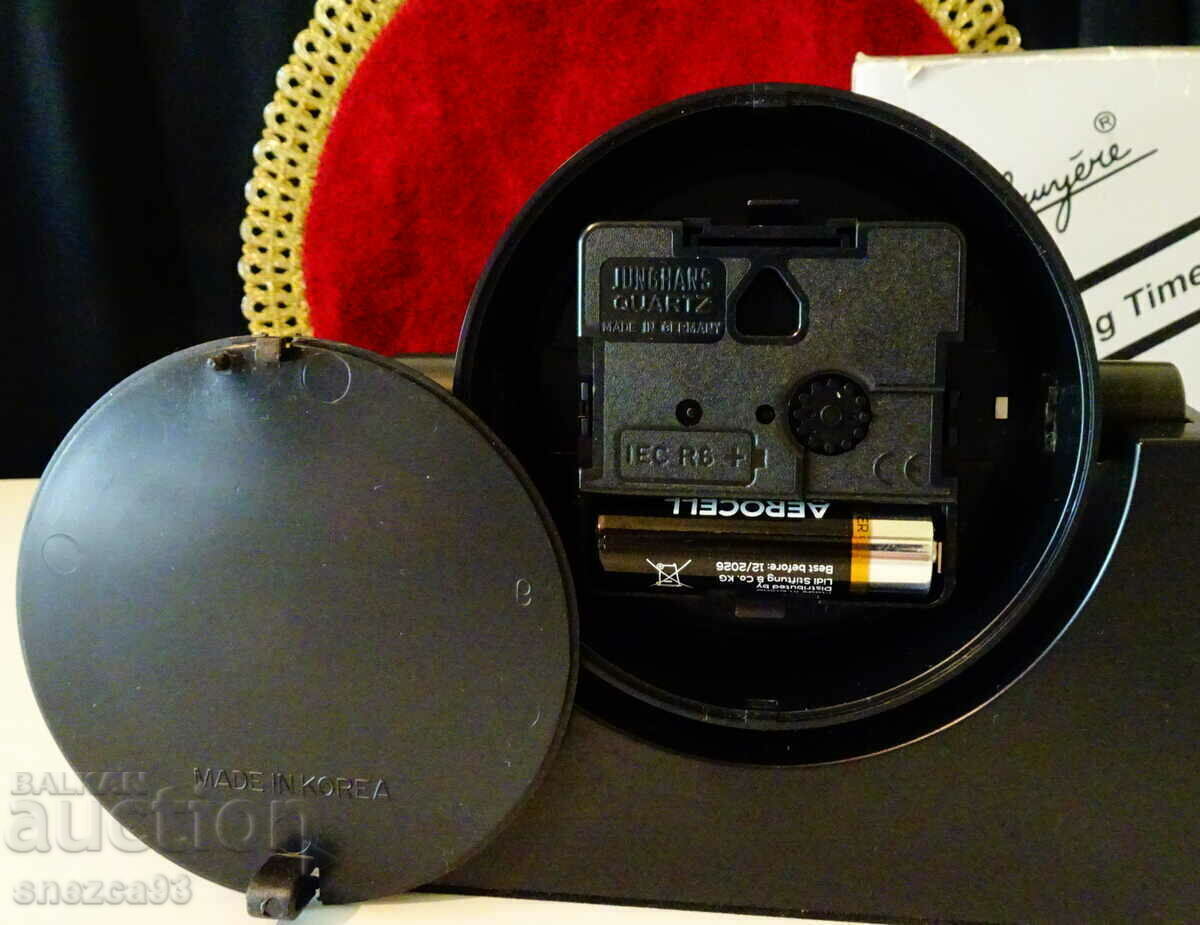 Επιτραπέζιο ρολόι Junghans, νέο. - 6