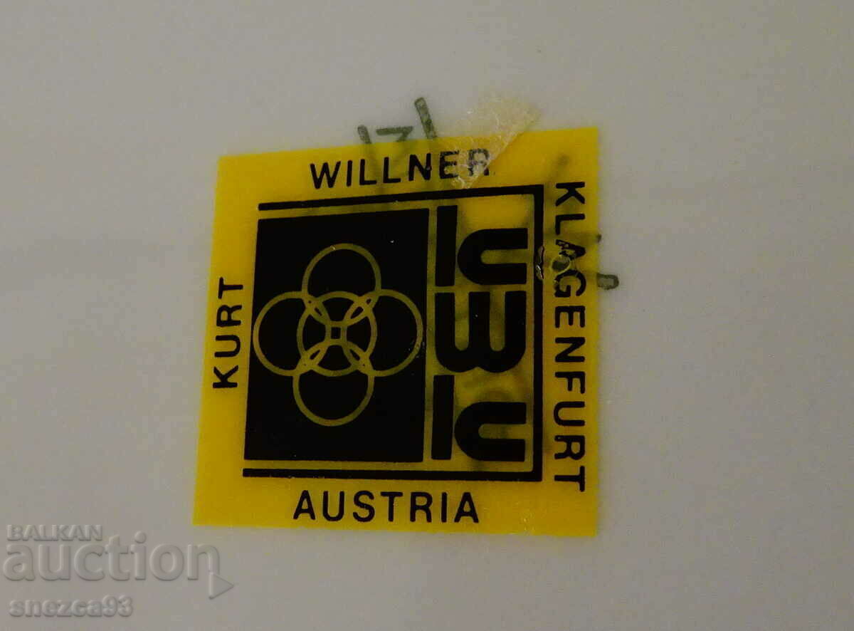 Hand-painted Bavarian porcelain plate, gold, opaline, baroque - 6 Hand-painted Bavarian porcelain plate, gold, opaline, baroque - 6