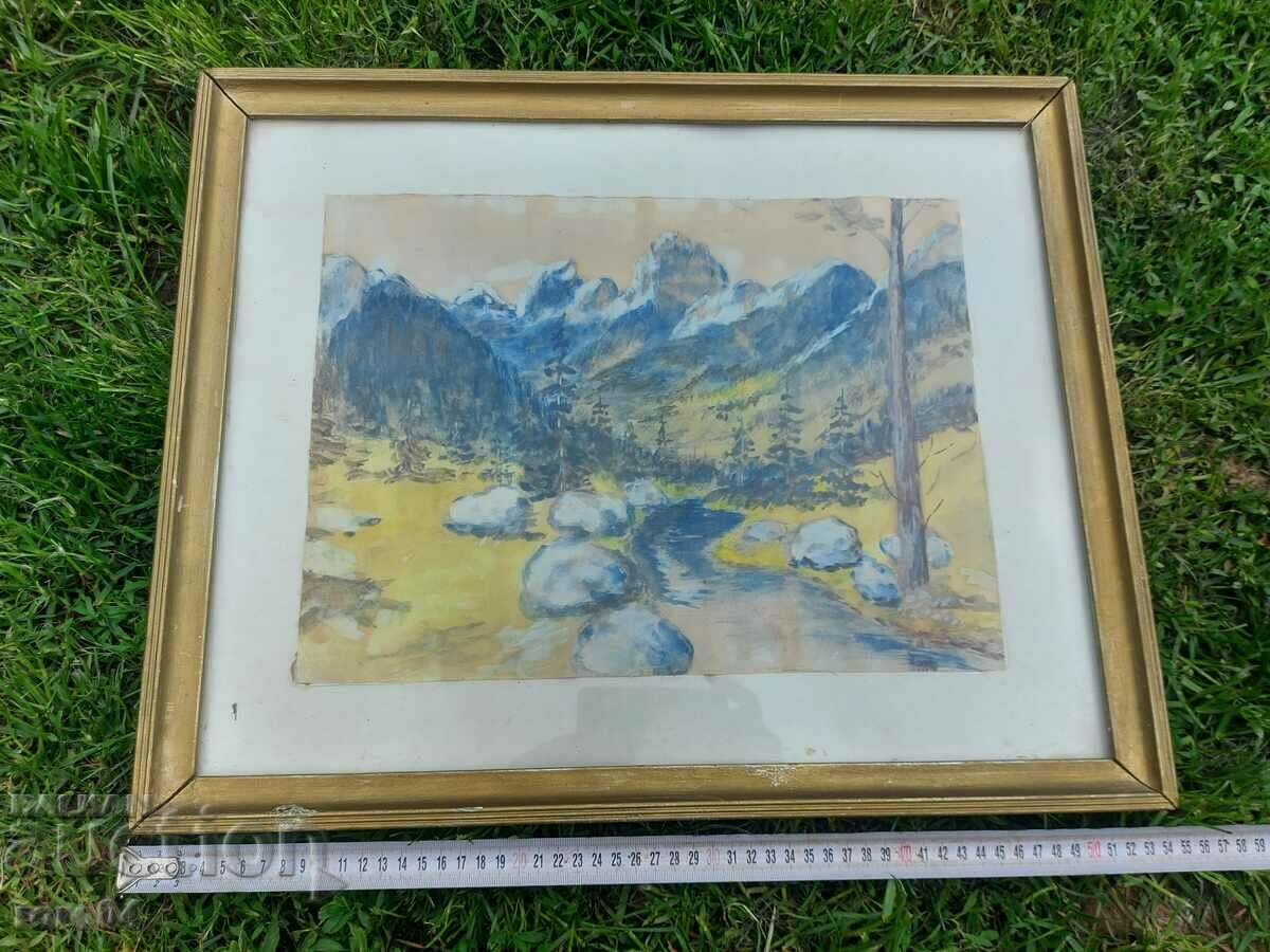 Ακουαρέλα - ΠΑΛΙΑ με τιμή 145.00 BGN | € 74.14 Ακουαρέλα - ΠΑΛΙΑ με τιμή 145.00 BGN | € 74.14