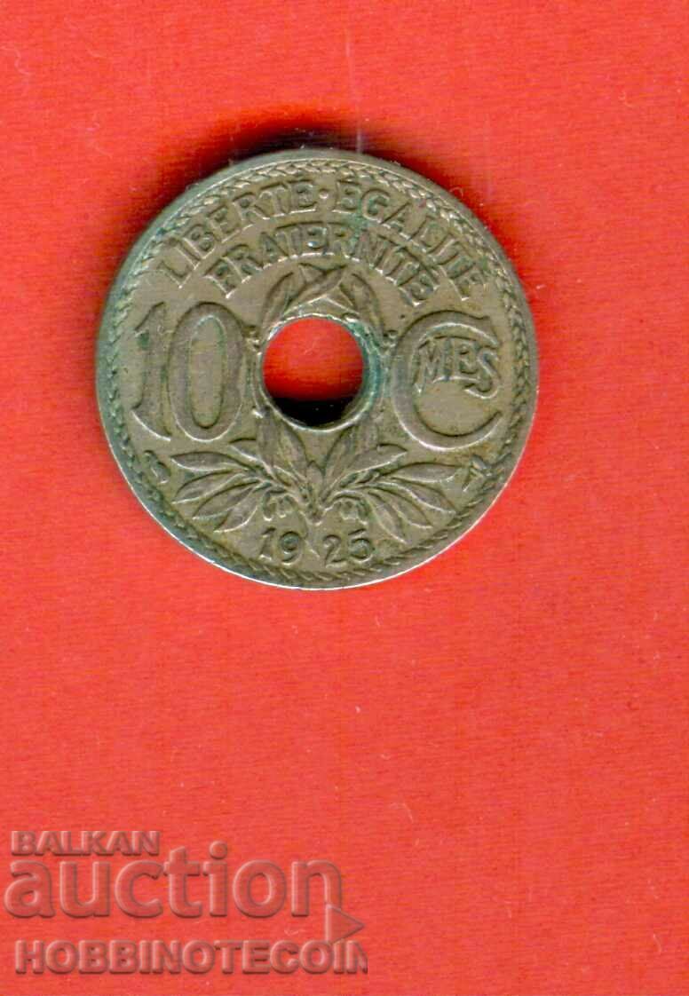 FRANCE 10 Centima issue - 1925