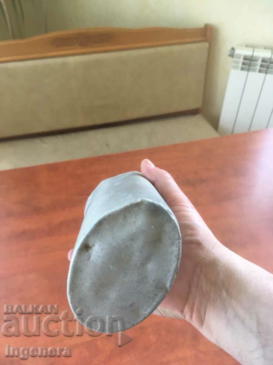 ΜΠΟΥΚΑΛΙ ΑΛΟΥΜΙΝΙΟΥ ΔΙΑΤΡΗΤΗ ΜΕ ΠΑΛΙΑ ΤΑΙΝΙΑ ΠΟΡΣΕΛΑΝΗΣ - 7 ΜΠΟΥΚΑΛΙ ΑΛΟΥΜΙΝΙΟΥ ΔΙΑΤΡΗΤΗ ΜΕ ΠΑΛΙΑ ΤΑΙΝΙΑ ΠΟΡΣΕΛΑΝΗΣ - 7