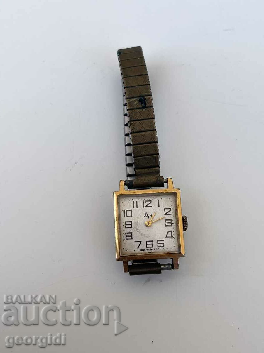 Руски позлатен часовник Лъч. №2351