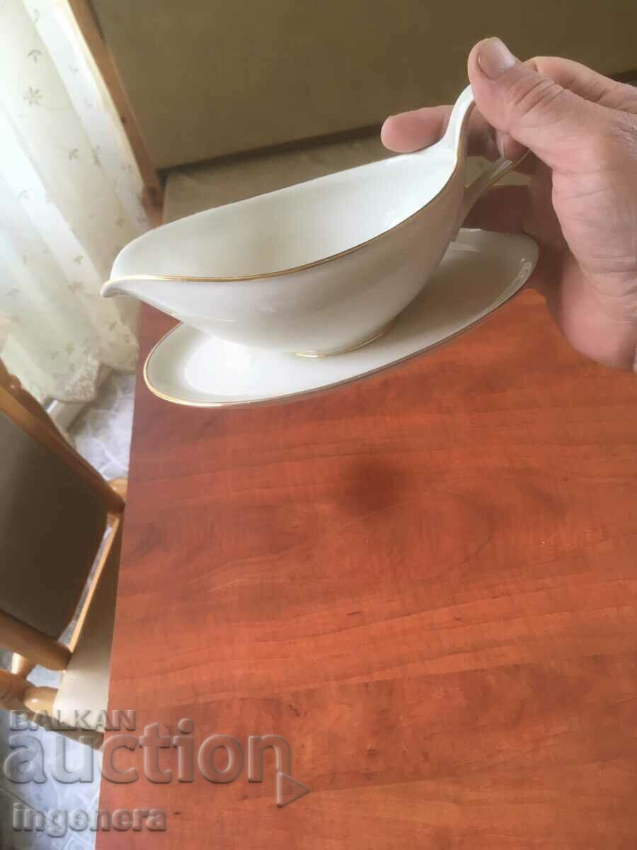 PORCELAIN SOCIERA GOLDEN GERMANY with price 33.00 BGN | € 16.87 PORCELAIN SOCIERA GOLDEN GERMANY with price 33.00 BGN | € 16.87