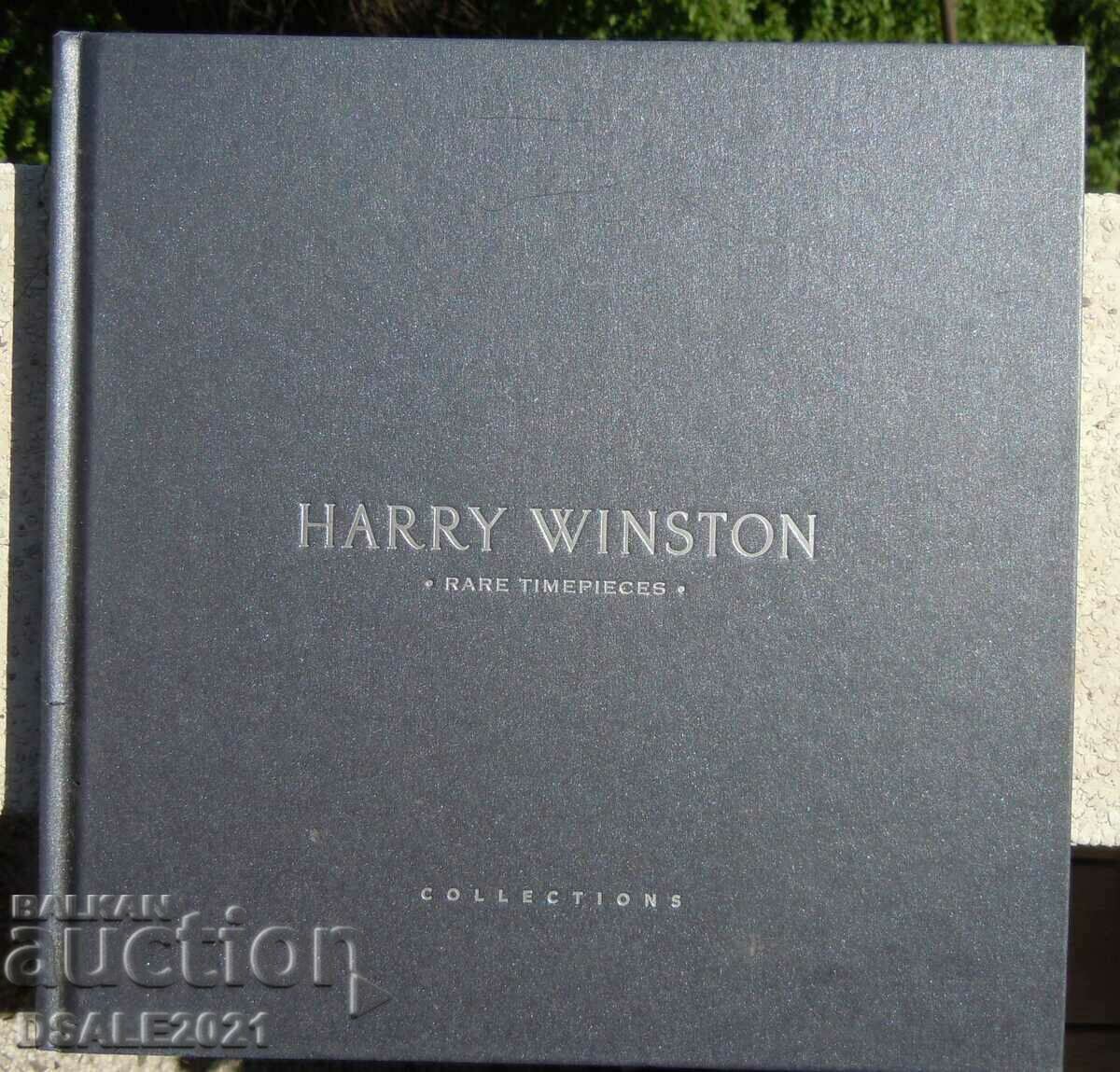 Harry Winston Luxury Catalog Book Jewelry Watches Clock