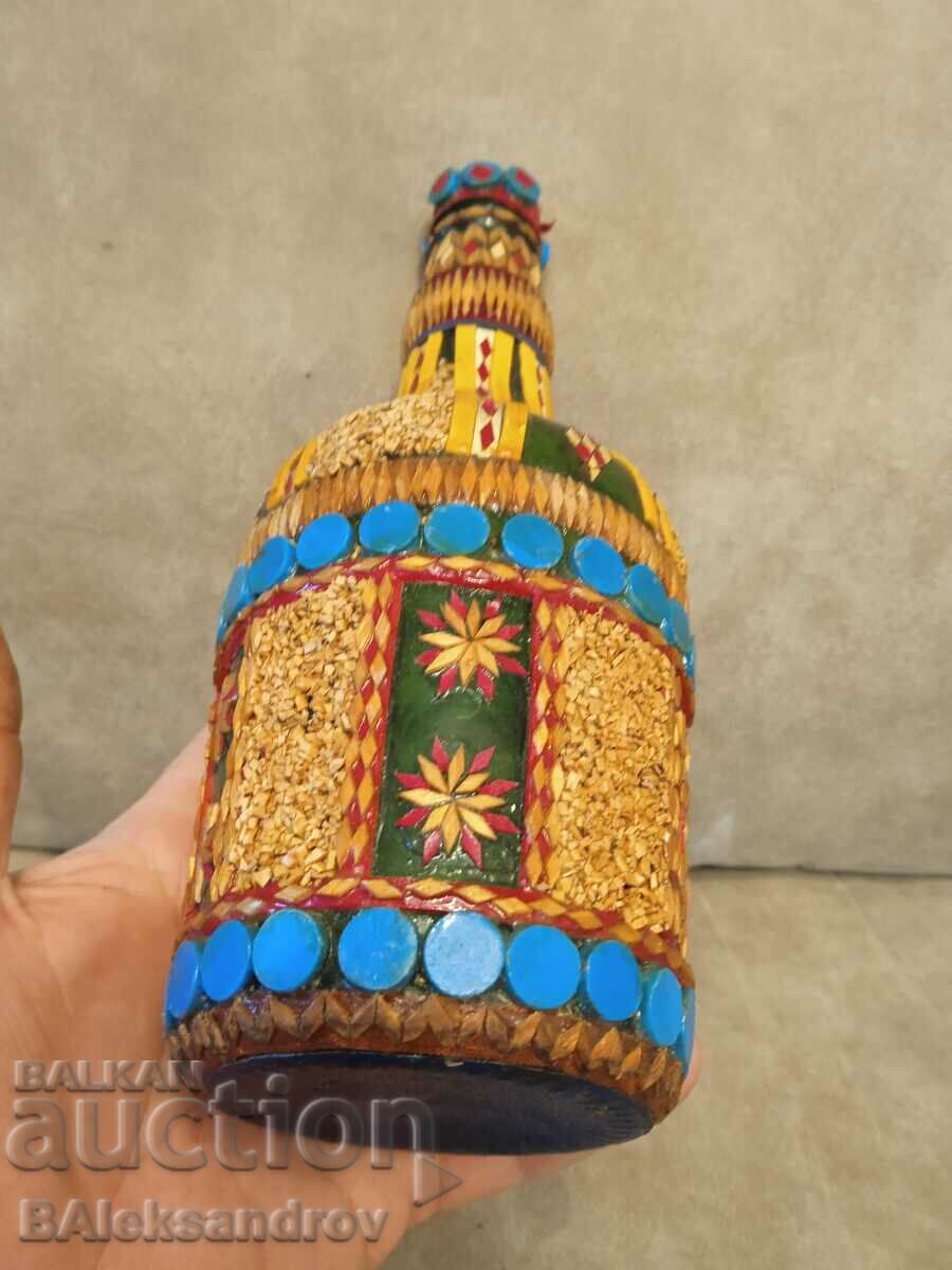 Old interesting bottle with price 6.00 BGN | € 3.07
