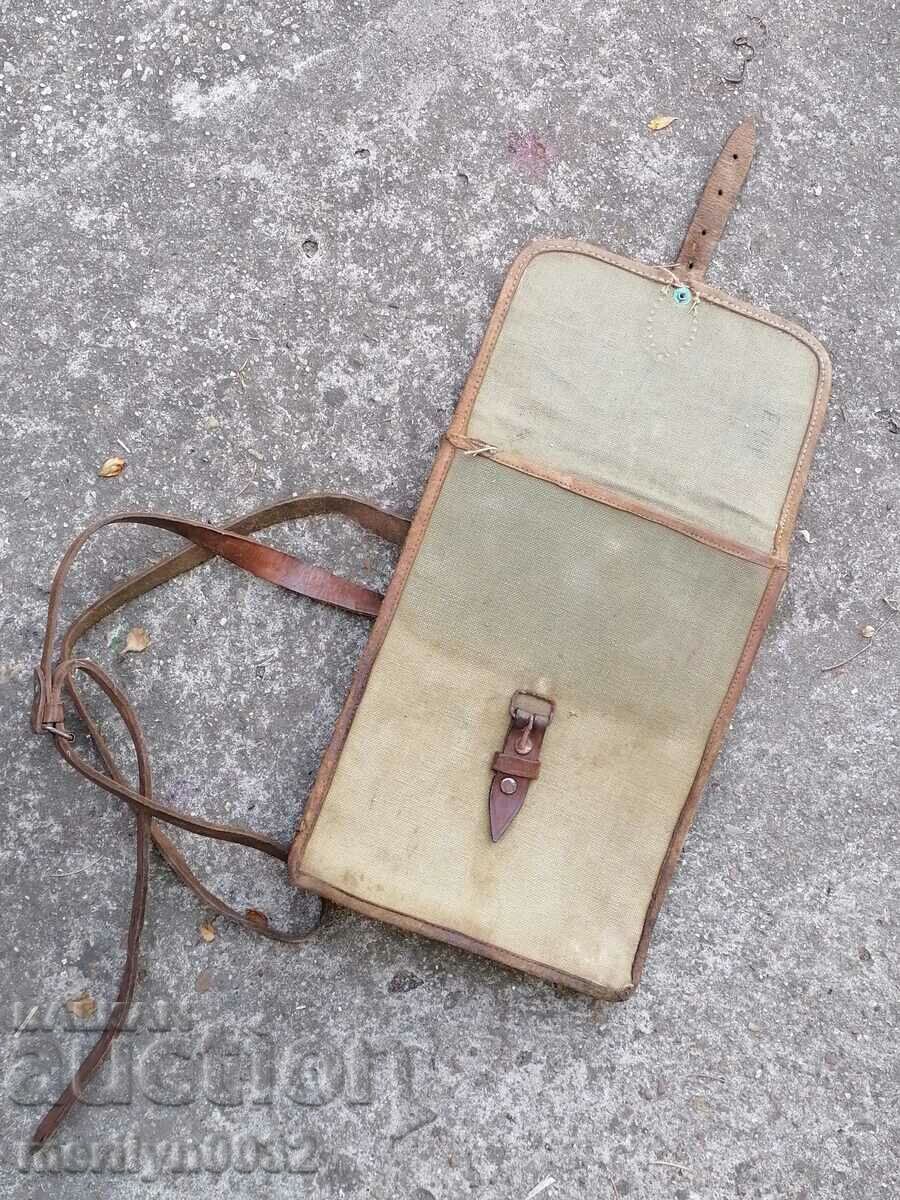 Tarpaulin commander's bag World War II WW2 with price 50.00 BGN | € 25.56 Tarpaulin commander's bag World War II WW2 with price 50.00 BGN | € 25.56