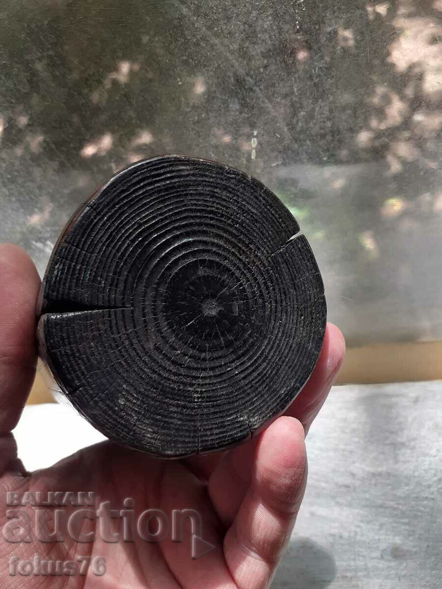 Revival silver cross with gilding on wood - 5 Revival silver cross with gilding on wood - 5