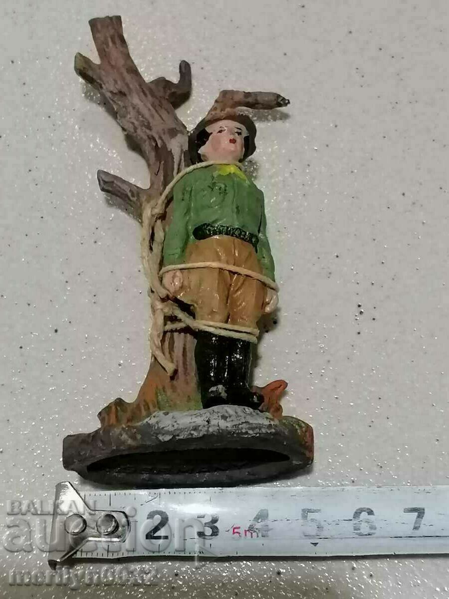 Delivery of Cowboy figure figure ELASTOLIN Germany 20-30 years of plastic Delivery of Cowboy figure figure ELASTOLIN Germany 20-30 years of plastic