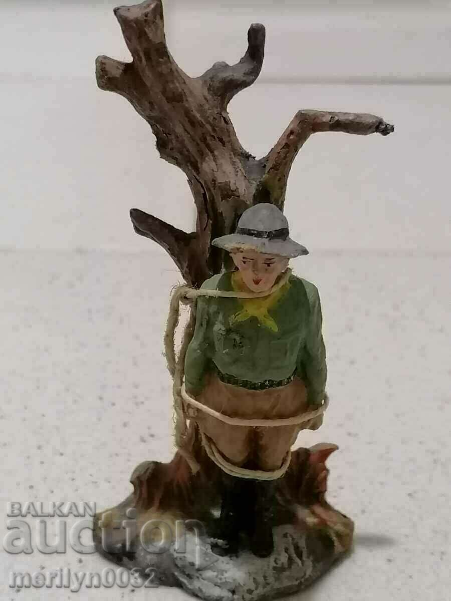 Cowboy figure figure ELASTOLIN Germany 20-30 years of plastic Cowboy figure figure ELASTOLIN Germany 20-30 years of plastic