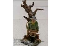 Figura cowboy ELASTOLIN Germania 20-30 ani din plastic