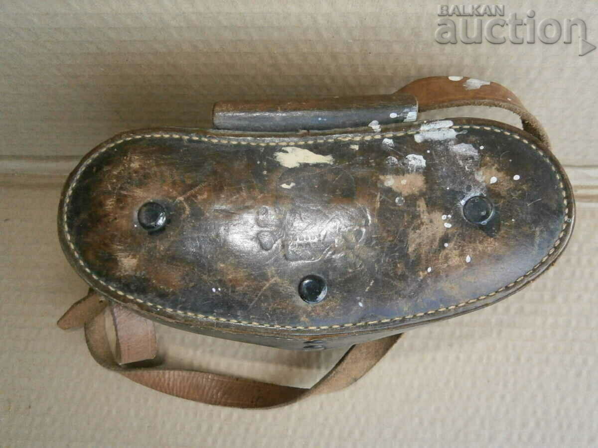 binocular case Germany WW2 SS TOTENKOPF BINOCULAR CASE - 6 binocular case Germany WW2 SS TOTENKOPF BINOCULAR CASE - 6