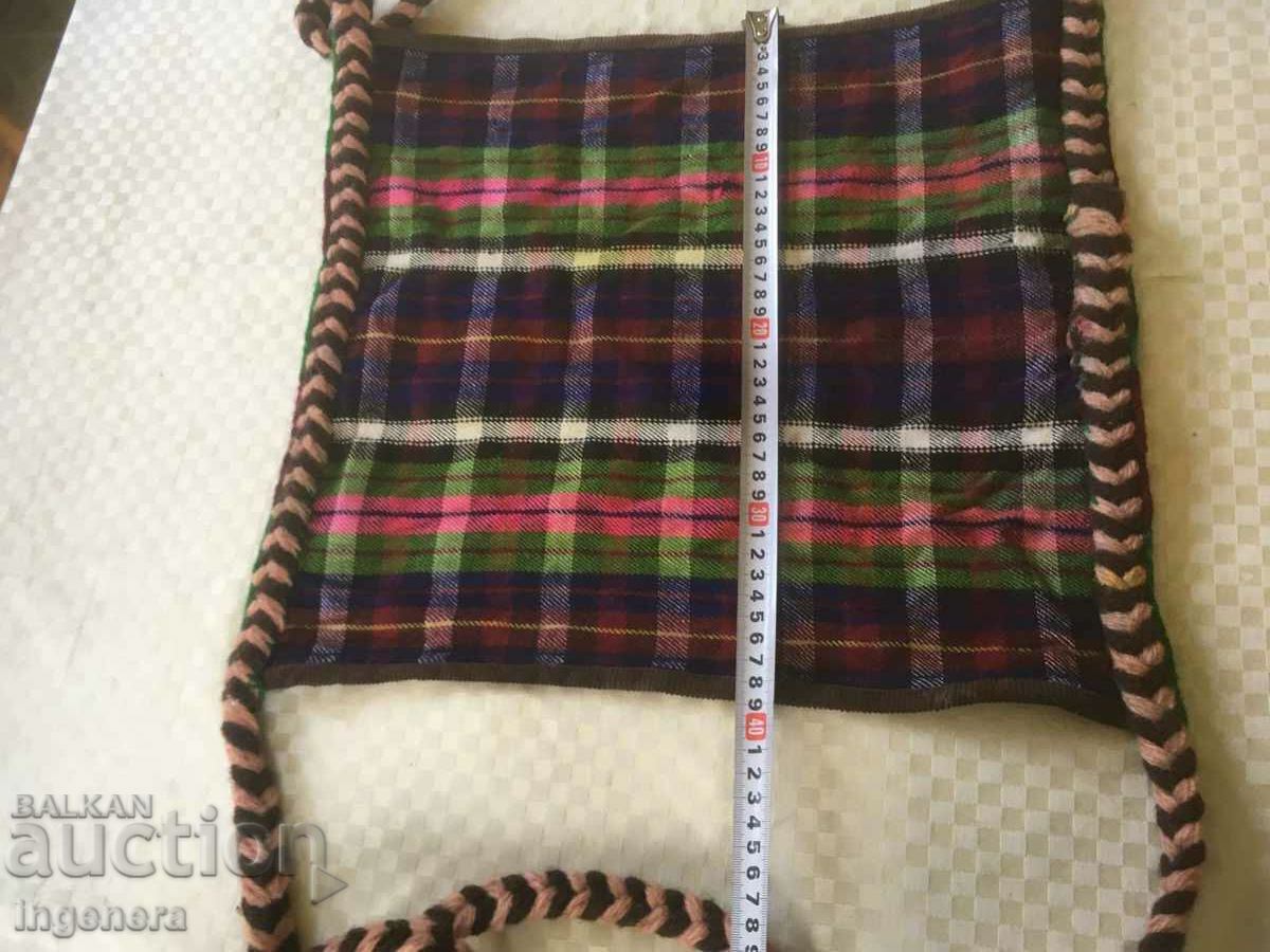 Auction  STRAINER WOOL ETHNIC OLD TIME BACKPACK FOR BABIES