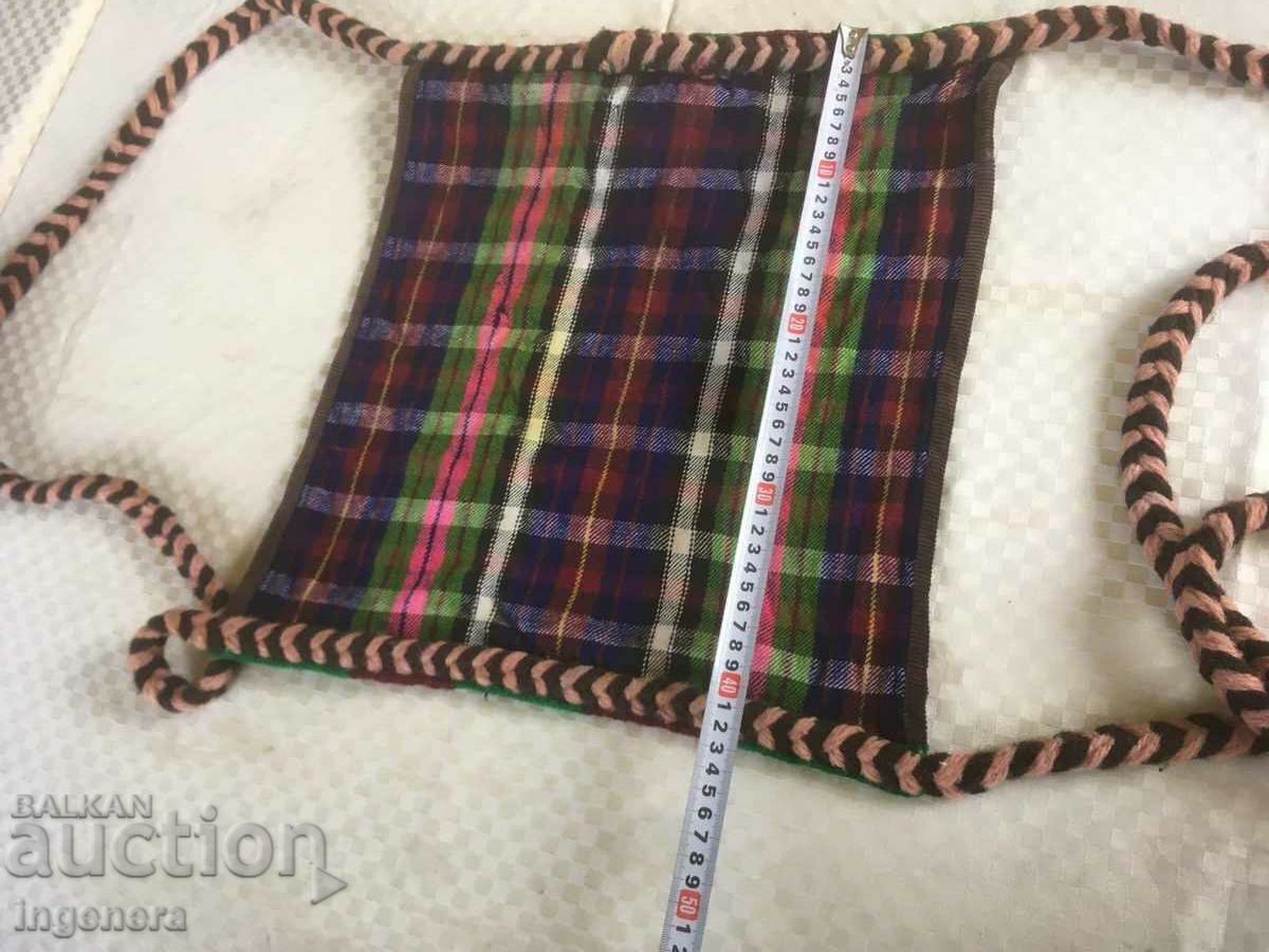 RUCSAC ETNIC VECHI DE LANA PENTRU BEBE - 5