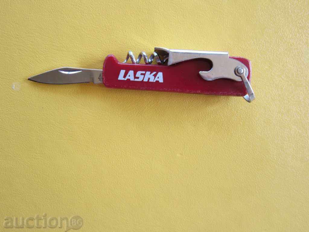 Auction Combined knife blade opener corkscrew laska Auction Combined knife blade opener corkscrew laska