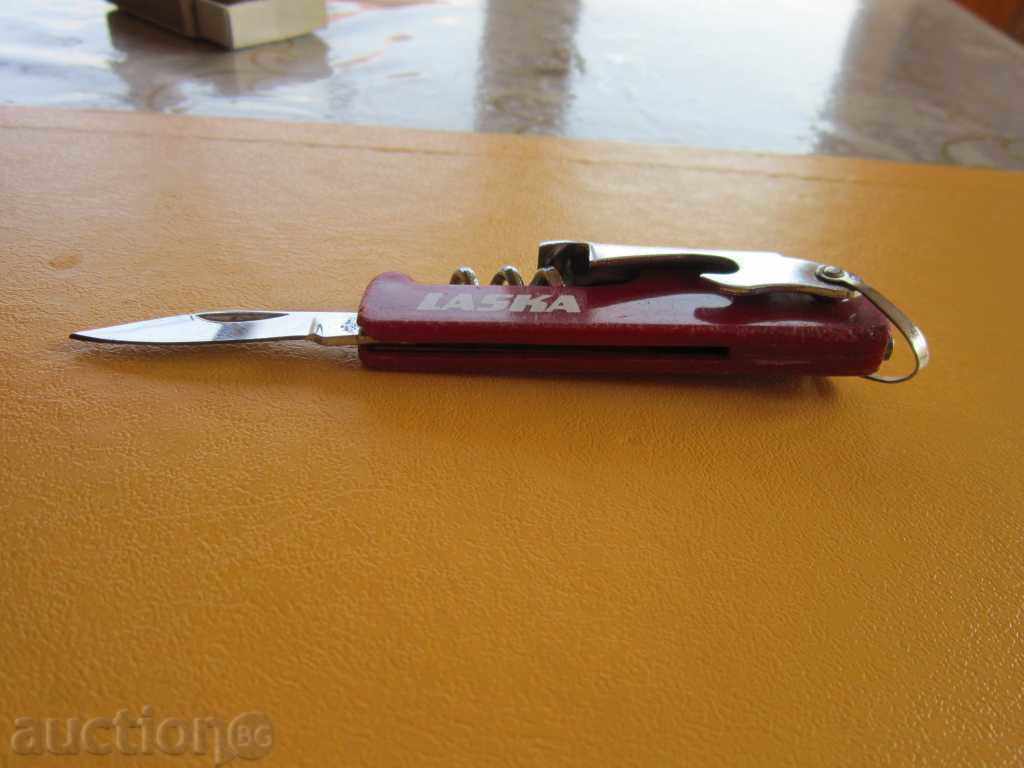 Delivery of Combined knife blade opener corkscrew laska Delivery of Combined knife blade opener corkscrew laska