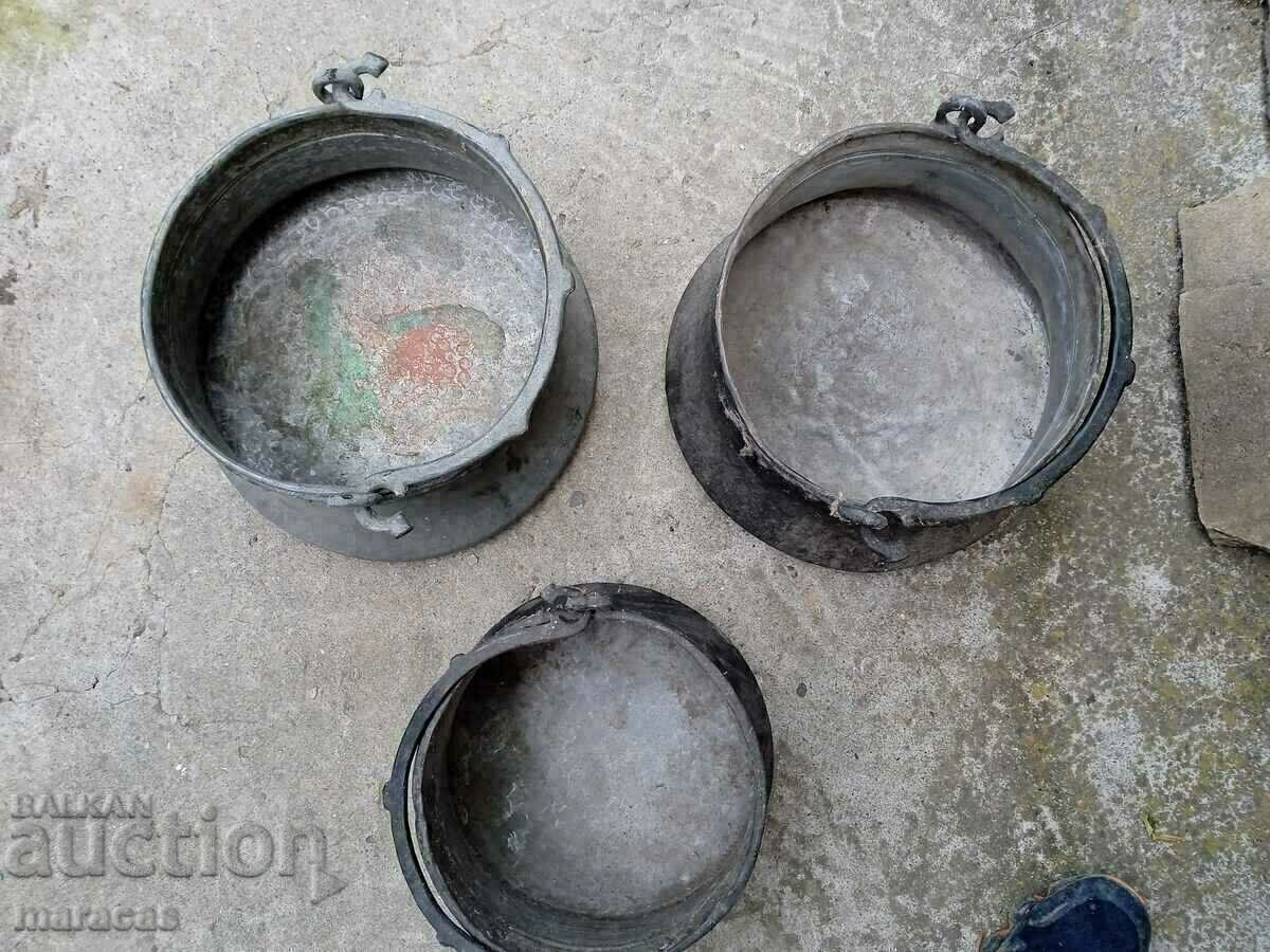 Old copper vessels Old copper vessels