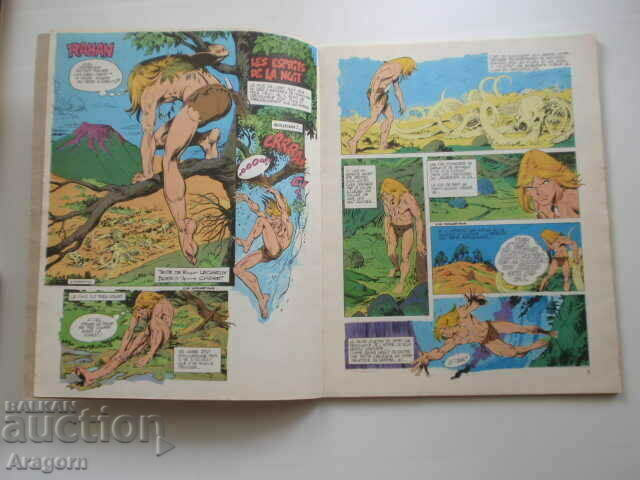 Delivery of "Rahan" 20 with absences - November 1976, Rahan