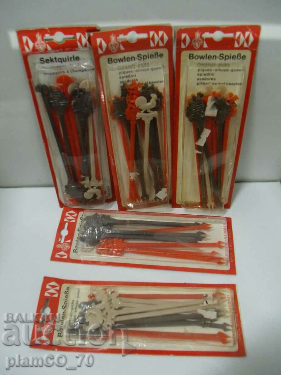 Auction № * 6266 old cocktail forks - Fackelmann - 5 sets Auction № * 6266 old cocktail forks - Fackelmann - 5 sets