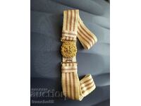 Centura ofițer, paradă (eșarfă cu înălbitor)