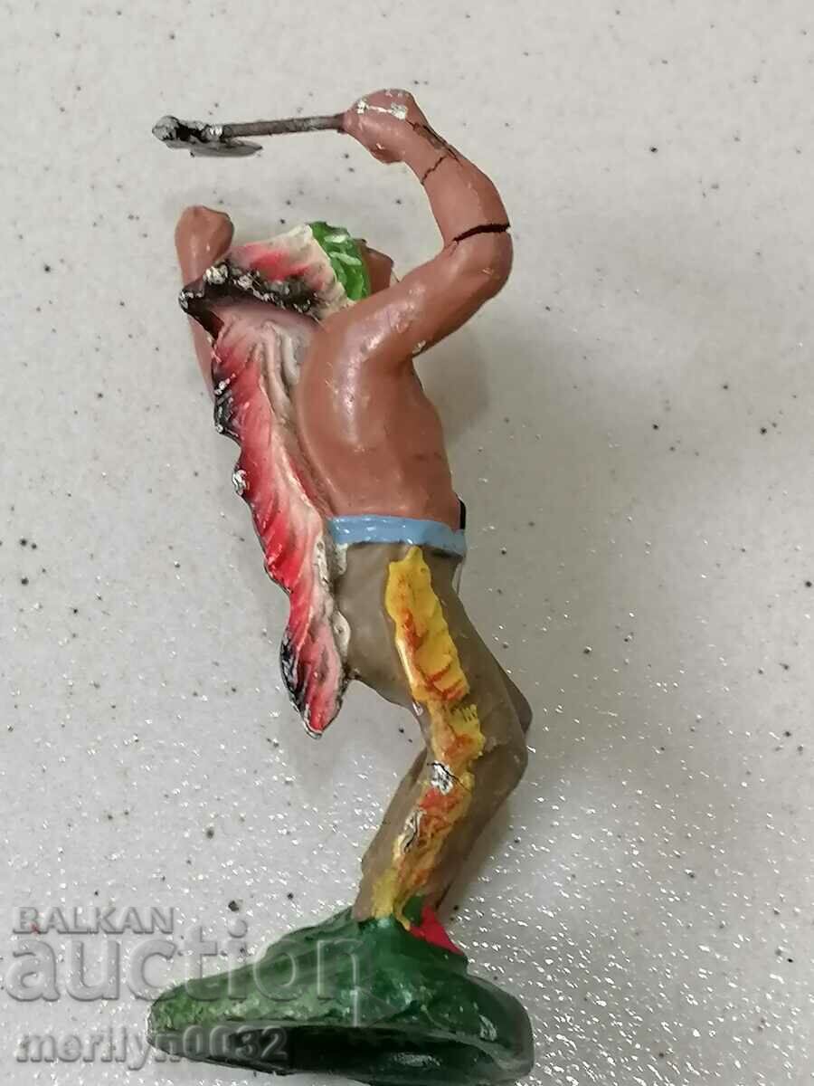 Ινδική φιγούρα ELASTOLIN Γερμανία 20-30 χρόνια πλαστικό - 5