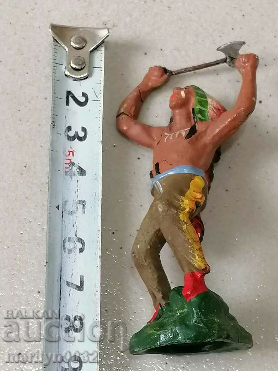 Ινδική φιγούρα ELASTOLIN Γερμανία 20-30 χρόνια πλαστικό - 6