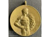 32334 Βασίλειο της Βουλγαρίας παλαιά αθλητικά Ολυμπιακό μετάλλιο δεκαετίας του '30