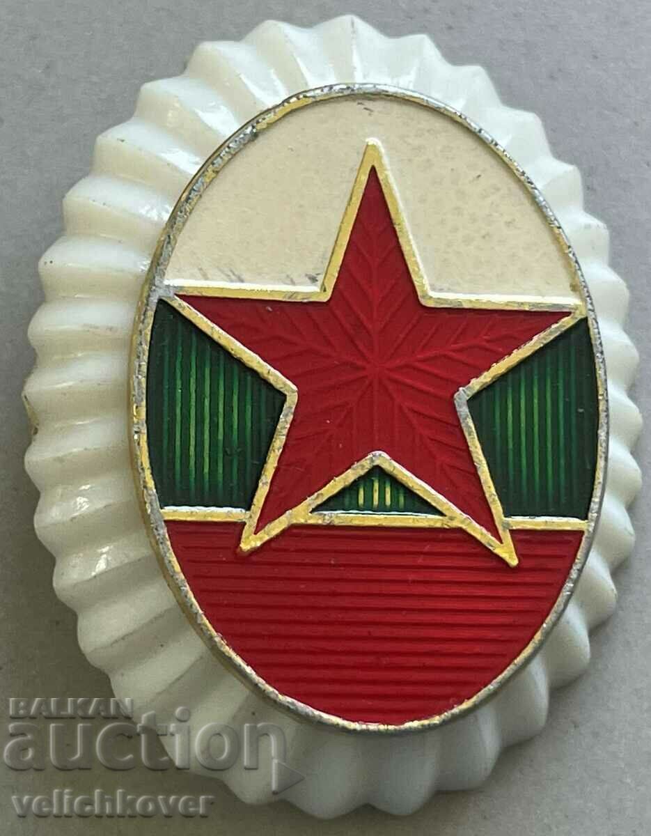 32338 Βουλγαρία στρατιωτική κοκάδα δεκαετία του '60