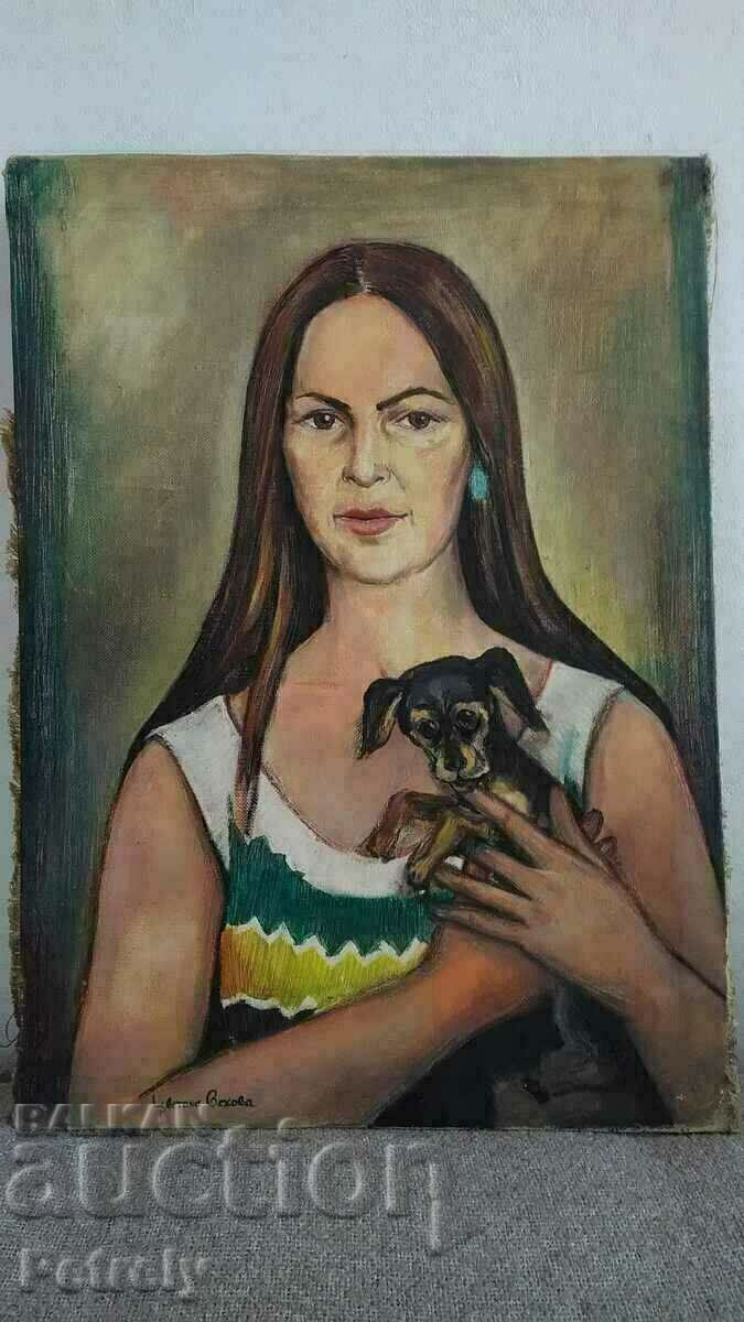 Παλιός πίνακας της Τσβετάνα Βέκοβα