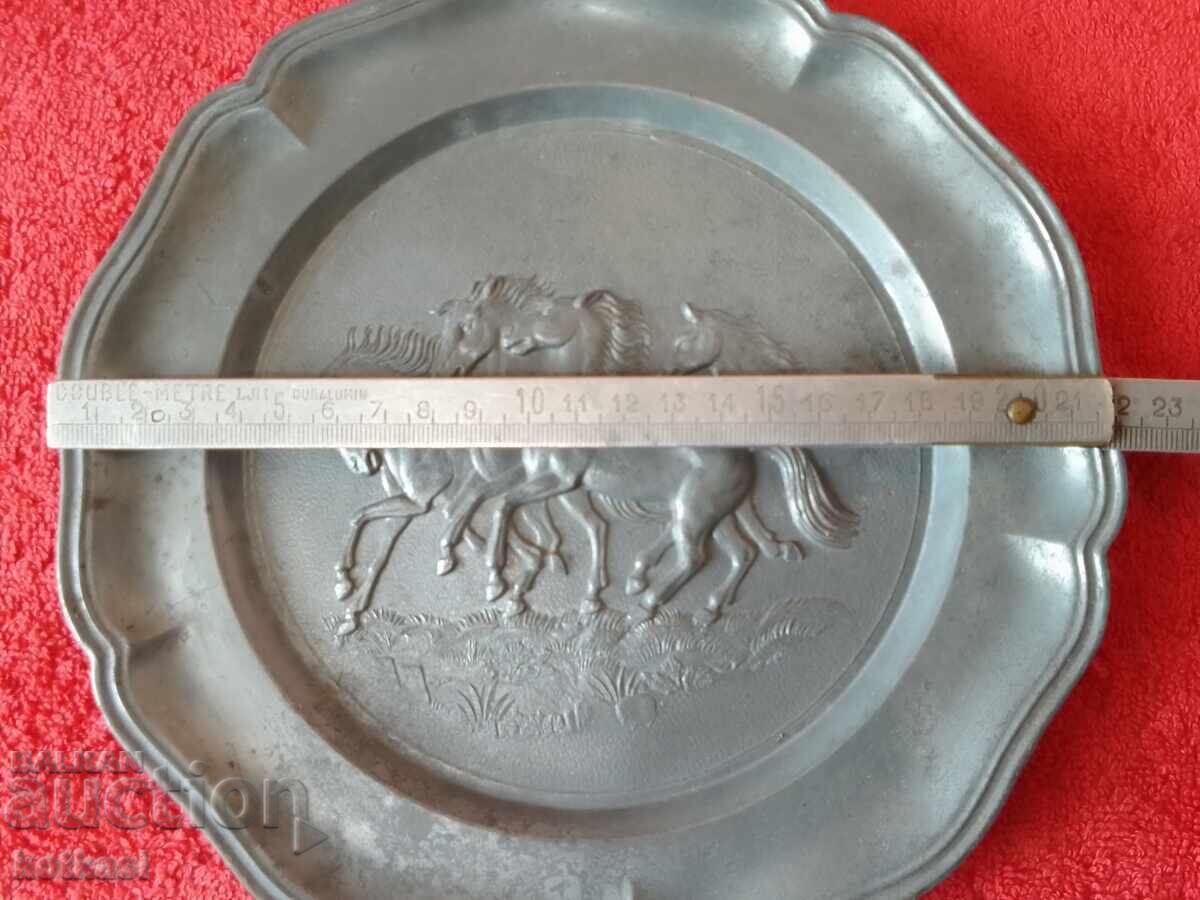 Metal wall plate Con Kone Germany marked - 5 Metal wall plate Con Kone Germany marked - 5