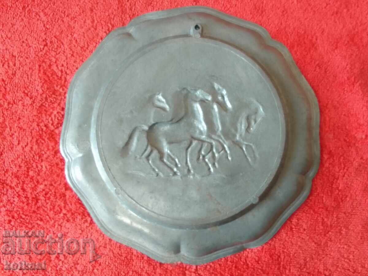 Metal wall plate Con Kone Germany marked - 6 Metal wall plate Con Kone Germany marked - 6