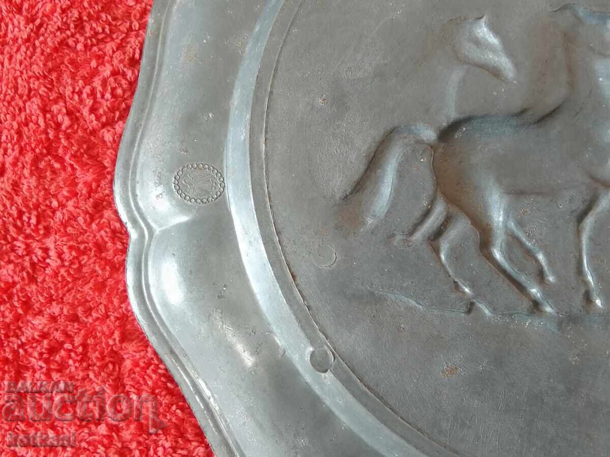 Metal wall plate Con Kone Germany marked - 7 Metal wall plate Con Kone Germany marked - 7