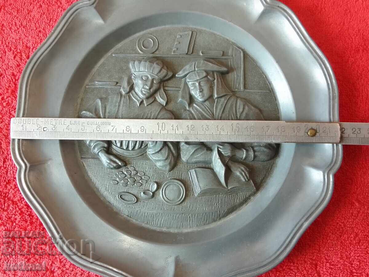 Metal Plate Shielded Germany Men Money College Marks - 5 Metal Plate Shielded Germany Men Money College Marks - 5