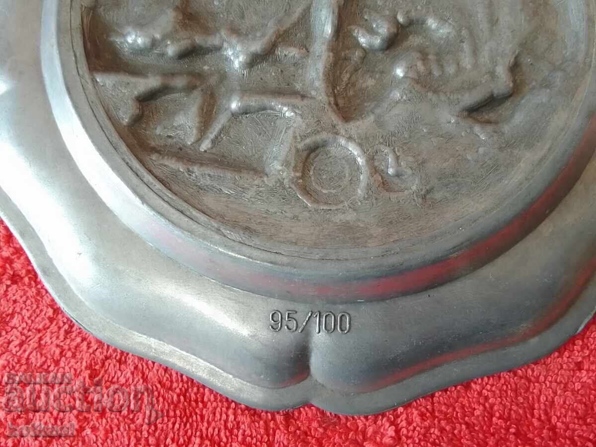 Metal Plate Shielded Germany Men Money College Marks - 7 Metal Plate Shielded Germany Men Money College Marks - 7