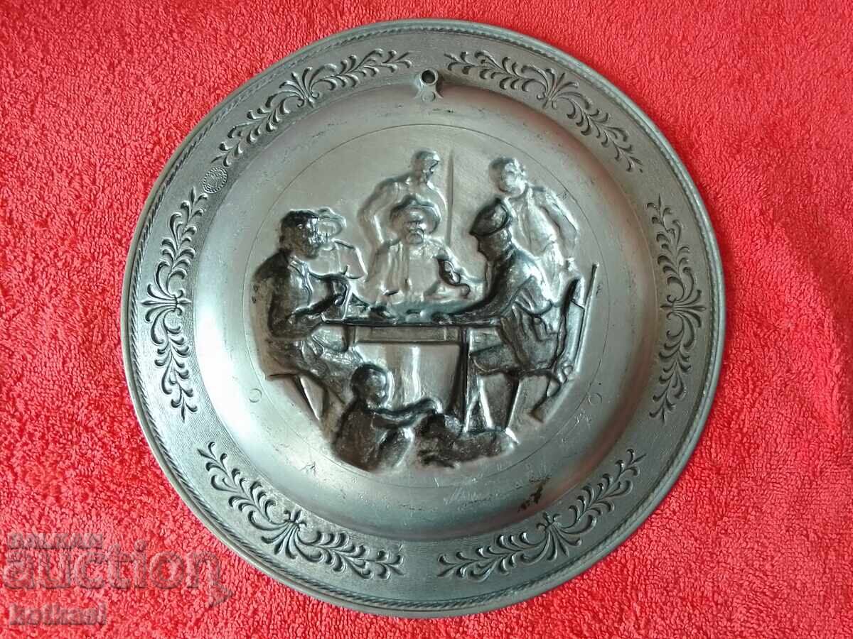 Metal wall plate Germany Rifle Men Dog - 6 Metal wall plate Germany Rifle Men Dog - 6